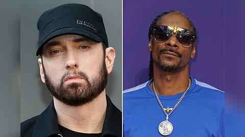 Eminem und Snoop Dogg waren zusammen im Studio - und es wurde rauchig.