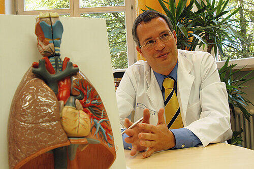Nürnbergs Lungenkrebs-Experte: Prof. Joachim Ficker.