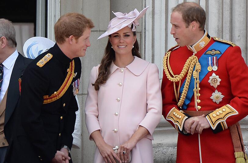 Ihr letzer öffentlicher Auftritt vor der Geburt: Kate am 15. Juni 2013.