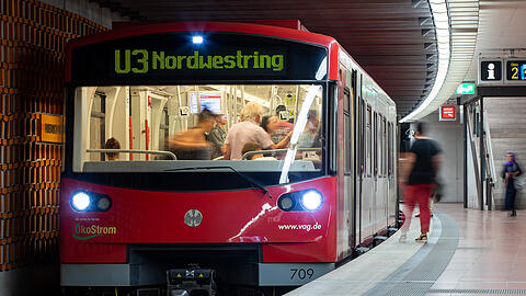 Eine U-Bahn in Nürnberg. (Symbolbild)