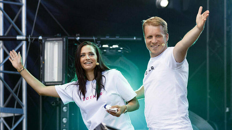 Amira und Oliver Pocher erwarten den zweiten gemeinsamen Nachwuchs.