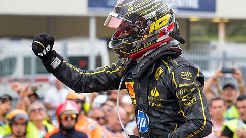 Was für ein Rennen von Charles Leclerc.