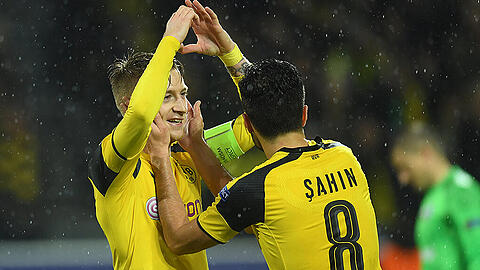 Drei Buden zum Comeback: Es war Reus' Abend.
