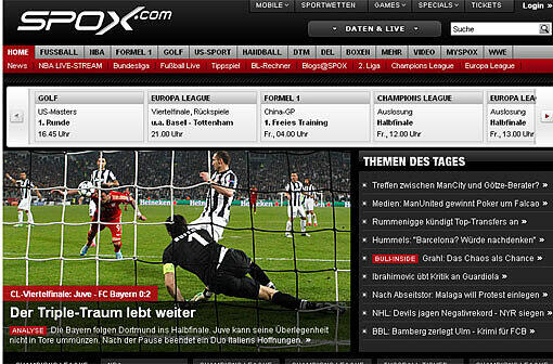 "spox.com" beschwört den Triple-Traum