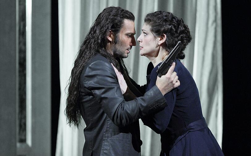 Anja Harteros und Jonas Kaufmann in "La forza del destino".