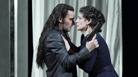Anja Harteros und Jonas Kaufmann in "La forza del destino".