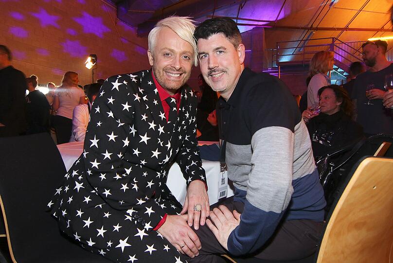 Ross Antony und Mann Paul Reeves