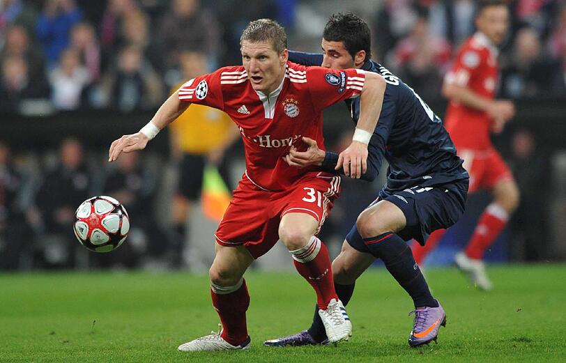 Das bislang letzte Halbfinale in der Königsklasse bestritt der FC Bayern im Jahr 2010. In der Runde der letzten Vier mussten Schweinsteiger und Co. damals gegen Olympique Lyon ran.