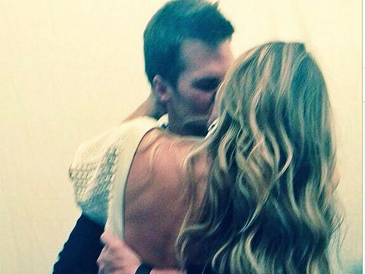 Gisele Bündchen eng umschlungen mit Ehemann Tom Brady