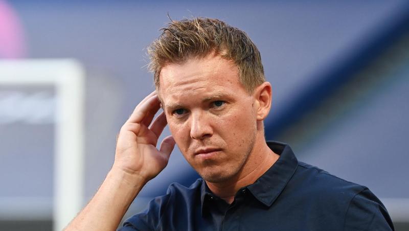 Leipzigs Cheftrainer Julian Nagelsmann ist stolz auf sein Team. Leipzigs Cheftrainer Julian Nagelsmann ist stolz auf sein Team.