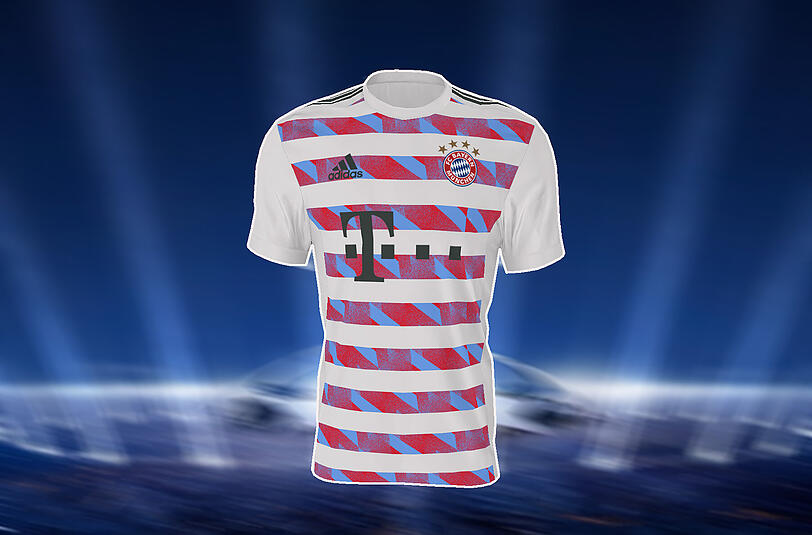 Fans entwerfen Designs für ein Bayern-Trikot: Eines dieser Leiberl wird das Champions-League-Trikot 2017/2018 des Rekordmeisters.