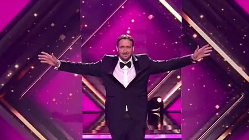 Ludwig Lehner als Ryan Gosling bei der Goldenen Kamera