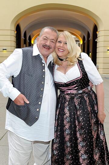 Joseph Hannesschläger und Freundin Bettina Geyer