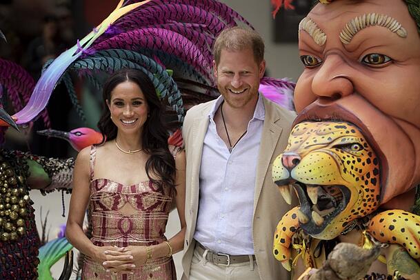 Große Liebe: Prinz Harry und seine Frau Meghan leben in Kalifornien. Große Liebe: Prinz Harry und seine Frau Meghan leben in Kalifornien.