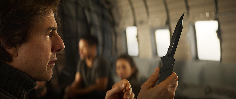 Tom Cruise in einer Szene des Films „Mission: Impossible - The Final Reckoning“.