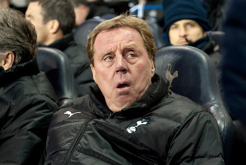 Harry Redknapp, hier in seiner Zeit als Trainer bei den Tottenham Hotspur.