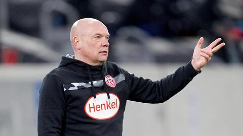 Uwe Rösler, Trainer von Fortuna Düsseldorf.