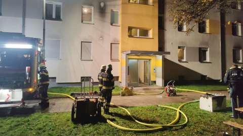 Am Mittwochabend hat es in einer Wohnung in der Allgäuer Straße gebrannt.