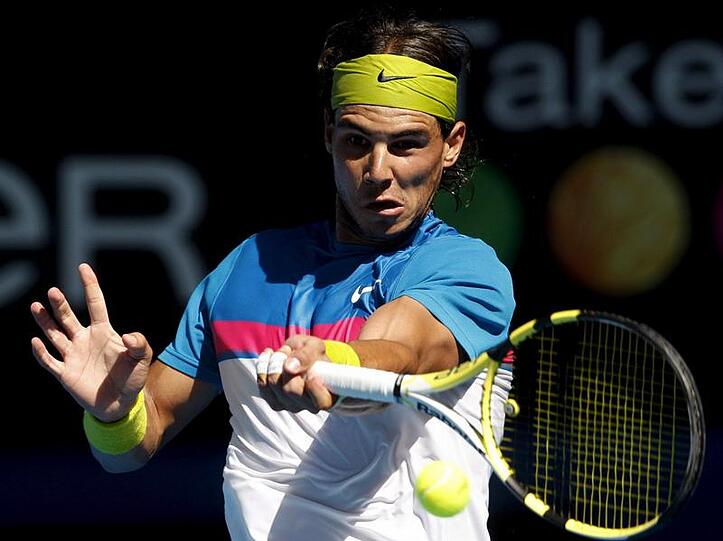 &bdquo;Ich bin ziemlich munter &ndash; oder nicht?&ldquo; Rafael Nadal macht Eindruck in Australien.
