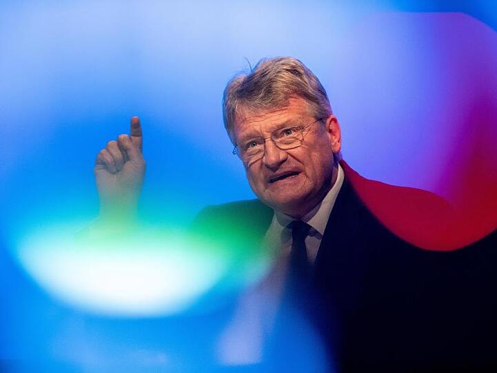 Jörg Meuthen im vergangenen Jahr während einer Wahlkampfveranstaltung der AfD.