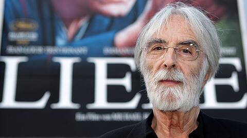 Der österreichische Regisseur Michael Haneke kommt zur Deutschlandpremiere des Films "Liebe". Damit gewinnt er 2013 den Auslands-Oscar.