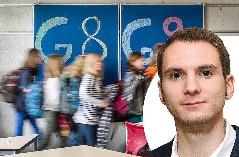 AZ-Politredakteur Tobias Wolf ist für die Rückkehr zum G9 und einer Reform nach Vorbild der Fachoberschule.