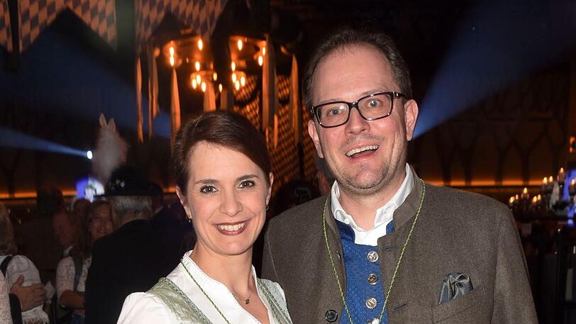 CSU-Bürgermeister Manuel Pretzl und seine Frau Iris.