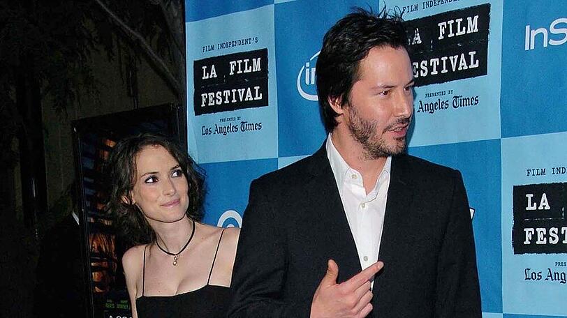 Seit Jahrzehnten beste Freunde: Keanu Reeves und Winona Ryder.
