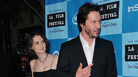 Seit Jahrzehnten beste Freunde: Keanu Reeves und Winona Ryder.