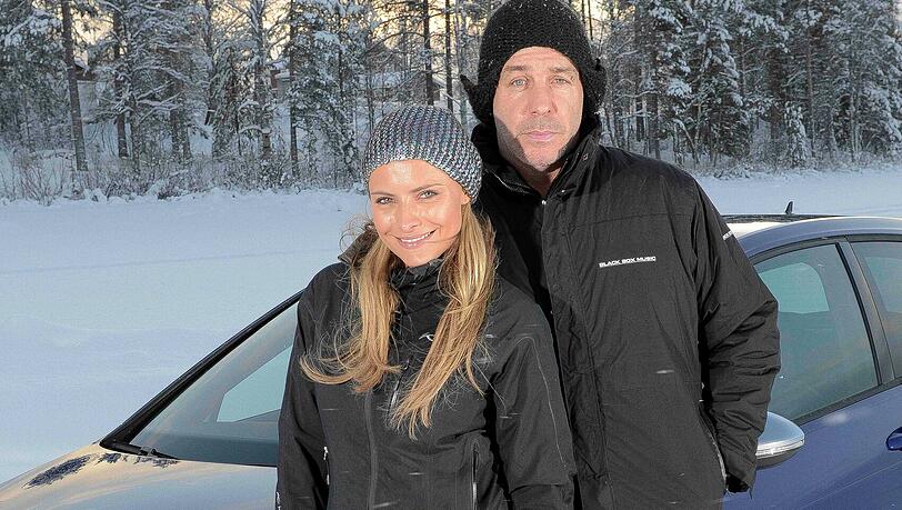 Sophia Thomalla und ihr damaliger Freund, Rammstein-Frontmann Till Lindemann bei einer Veranstaltung 2014.