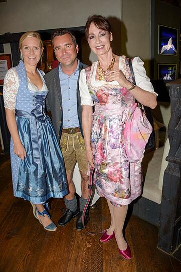 Falk Raudies, Andrea Raudies (l.) und Anna-Maria Kaufmann.
