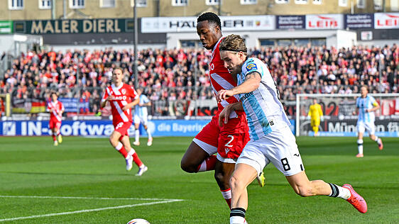 King Manu im Duell mit David Philipp. King Manu im Duell mit David Philipp.