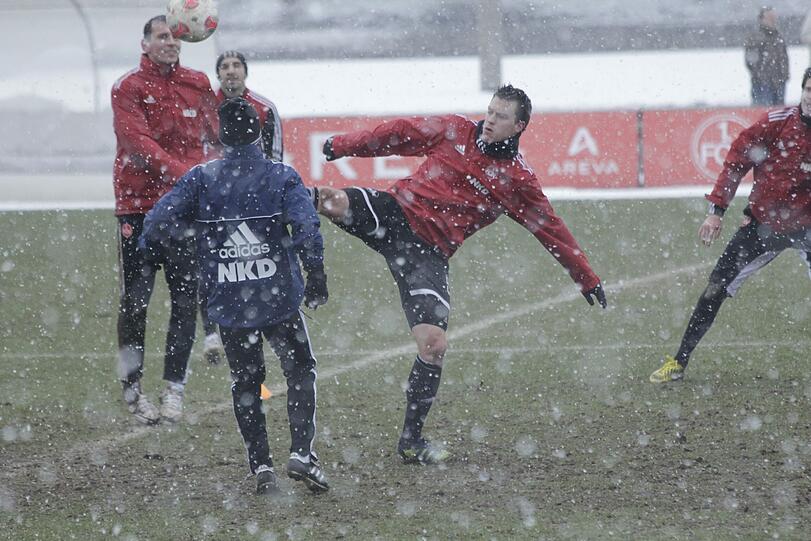 Dienstagtraining nach dem 2:2 gegen Hannover