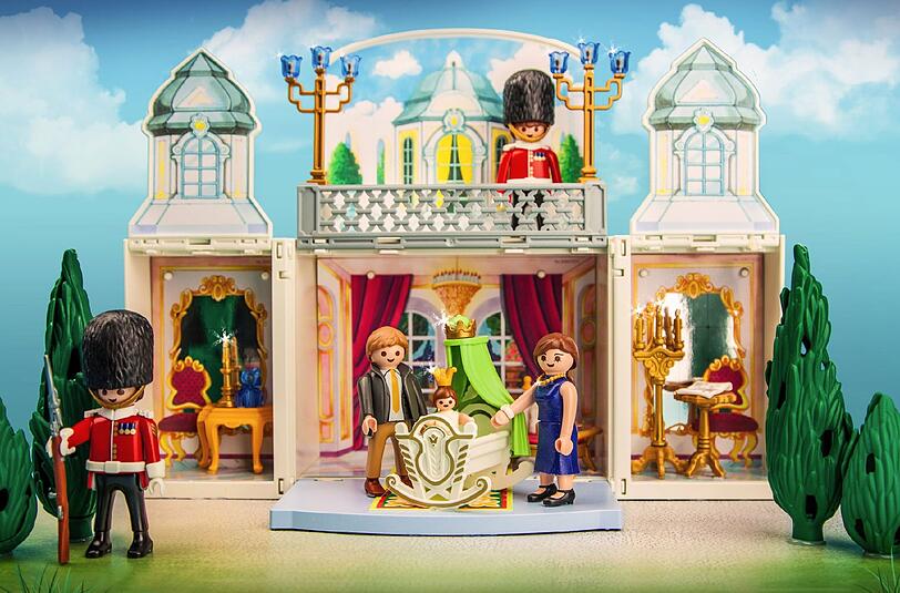 Playmobil gratuliert zur Ankunft des Royal Baby im englischen Königshaus.