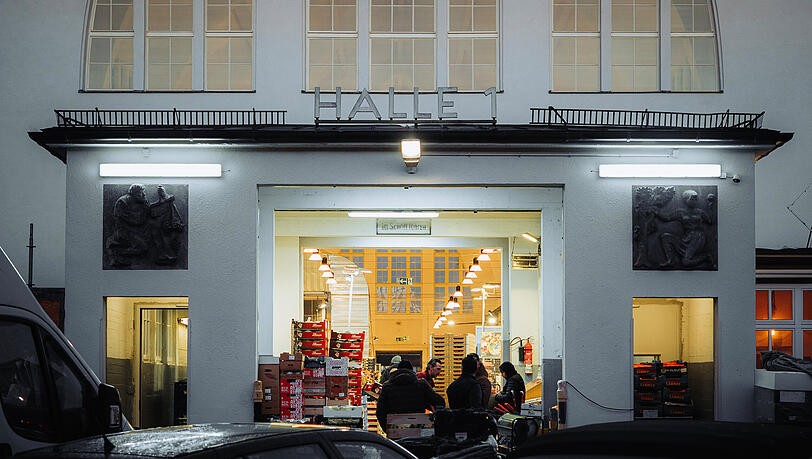 Die Halle 1 ist die einzige, die während des Krieges nicht zerstört worden ist. Die Halle 1 ist die einzige, die während des Krieges nicht zerstört worden ist.