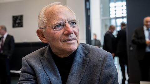 Schäuble soll nach Informationen der Deutschen Presse-Agentur neuer Bundestagspräsident werden.