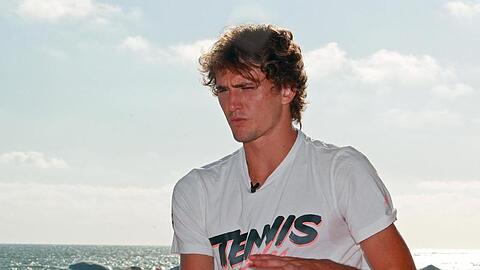 Eigentlich würde Alexander Zverev gerade in Europa Tennis spielen.