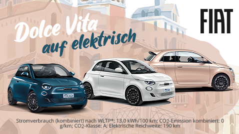 Italienisches Lebensgefühl gibt es bei Häusler aktuell zu besonders günstigen Leasingkonditionen. Jetzt den Fiat 500 Elektro und weitere attraktive Modelle entdecken.