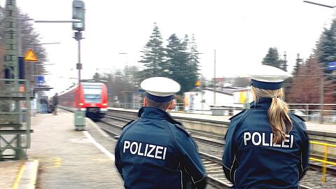 Die Bundespolizei übernahm den 31-Jährigen am S-Bahnhof in Eichenau. (Symbolbild)