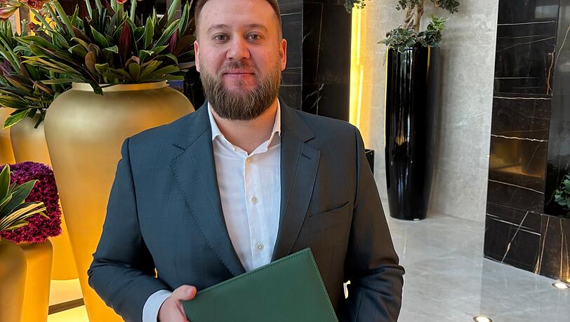 Will mit den Saudis gute Gesch&auml;fte machen: Philipp Scheler vom Garchinger Start-up Ecoro.