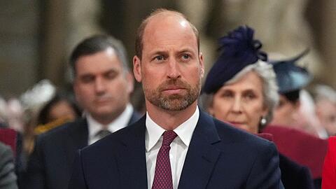 Prinz William wird am Samstag in Rom sein.