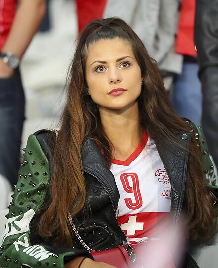 Amina ist die Freundin des Schweizers Haris Seferovic.
