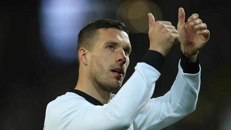 Lukas Podolski verabschiedet sich aus der deutschen Nationalmannschaft.