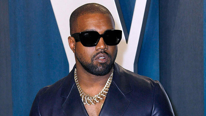 Kanye West auf der Oscar-Party von "Vanity Fair" im Februar 2020.