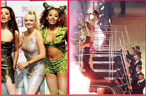 Die Spice Girls sind wieder zurück - und schärfer als je zuvor. Die Bilder von damals und von heute.