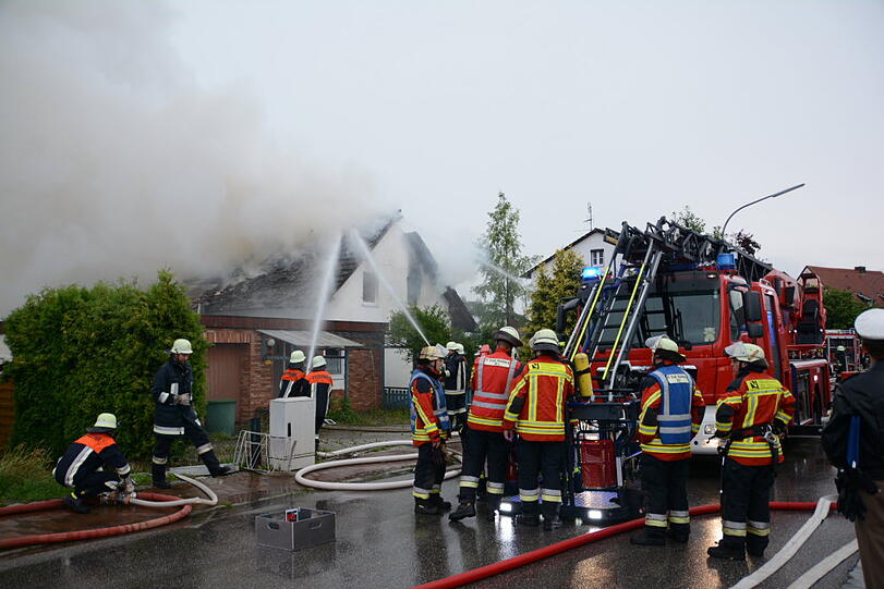 Sehen Sie hier weitere Bilder vom Unglück in Bodenkirchen.