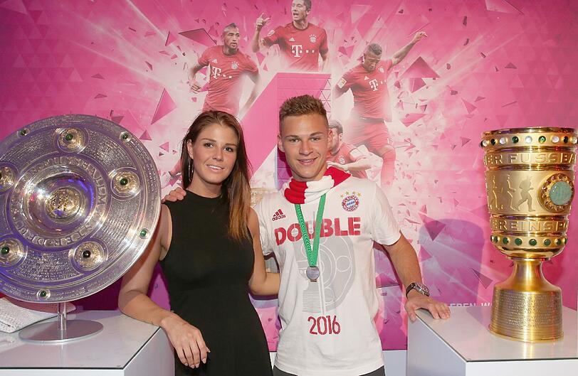 Auch bei der Double-Feier waren die beiden zusammen.