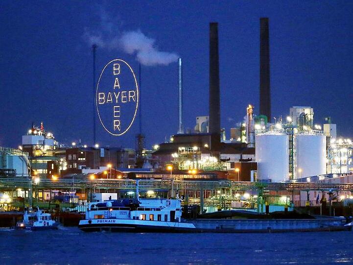 Das Werk der Bayer AG im Chemiepark in Leverkusen.