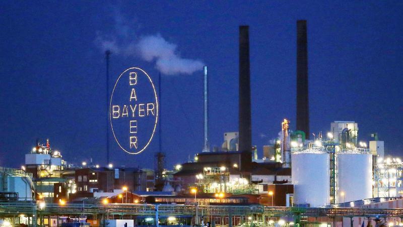 Das Werk der Bayer AG im Chemiepark in Leverkusen. Das Werk der Bayer AG im Chemiepark in Leverkusen.