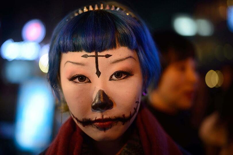 Weltweit feierten die Menschen Halloween. Wir zeigen die Gruseligsten Bilder!